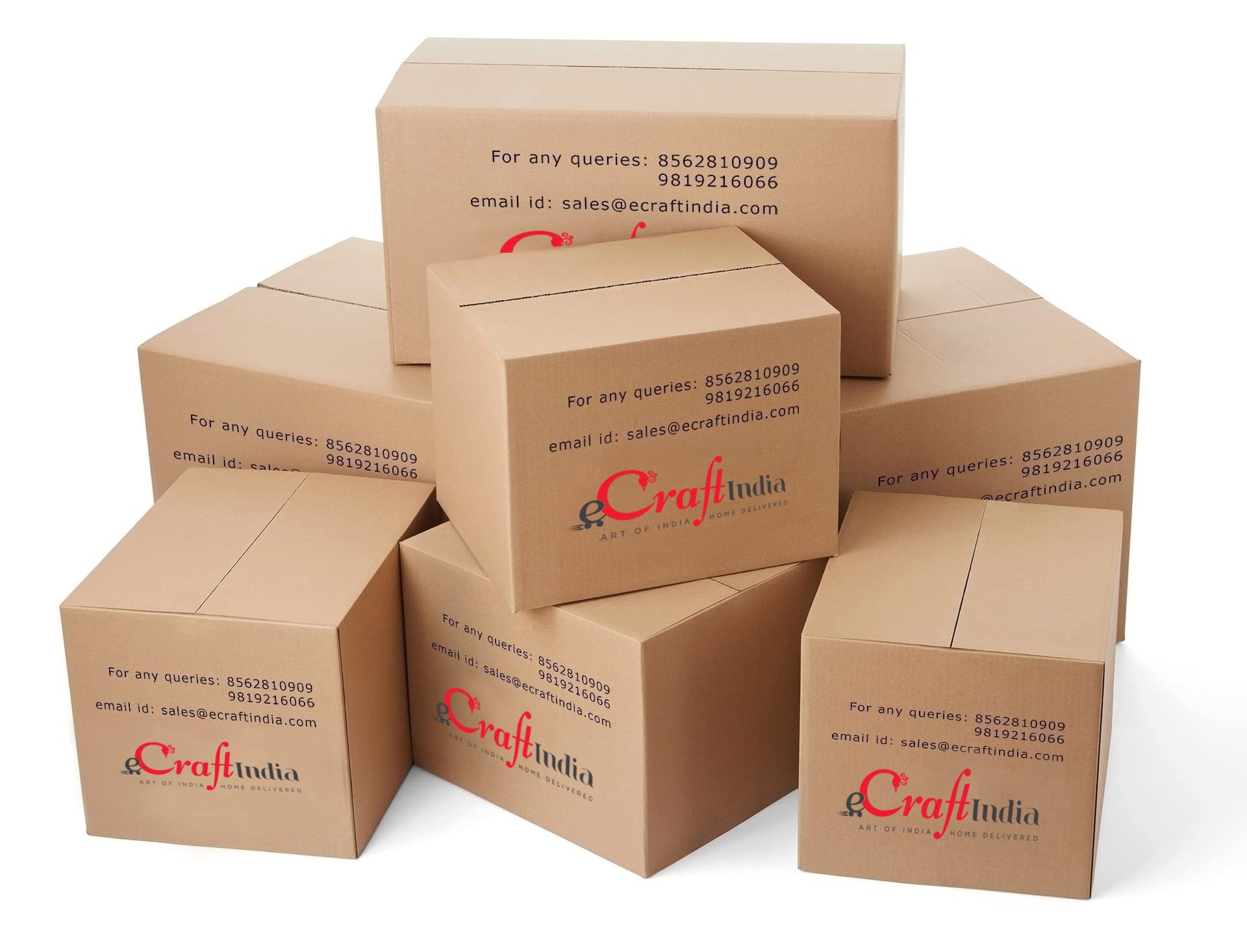 Ecraftindia Pink And Transparent Double Sided Crystal Car Ganesha Showpiece